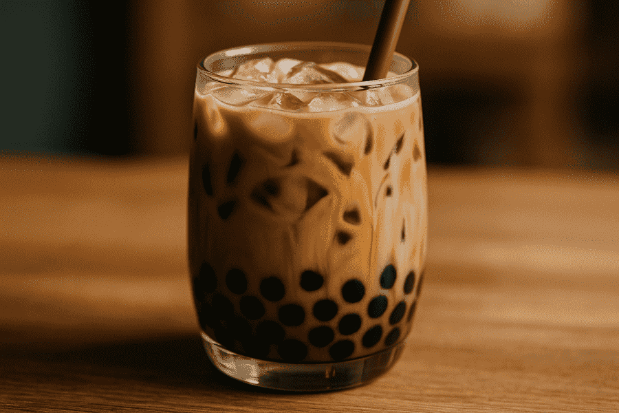 Bubble coffee from Café du Jour