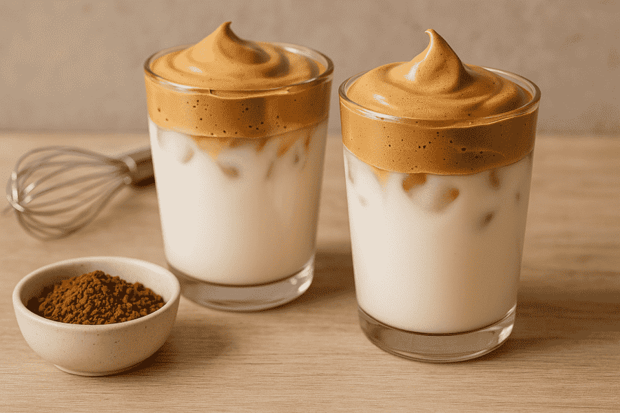 Dalgona coffee