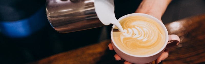 milk for cappuccino