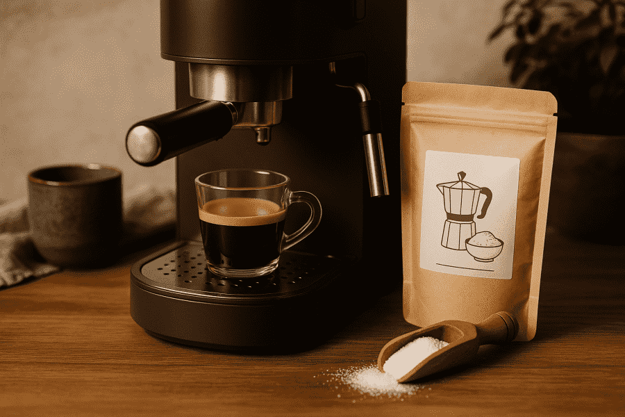 descaling espresso machine