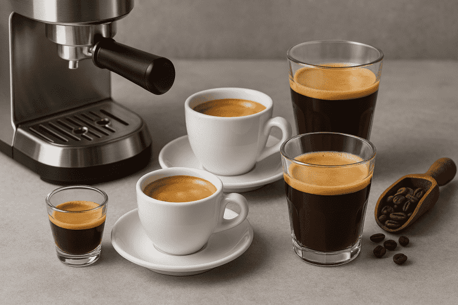 Well-made espressos