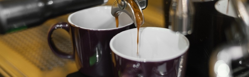 espresso flowing