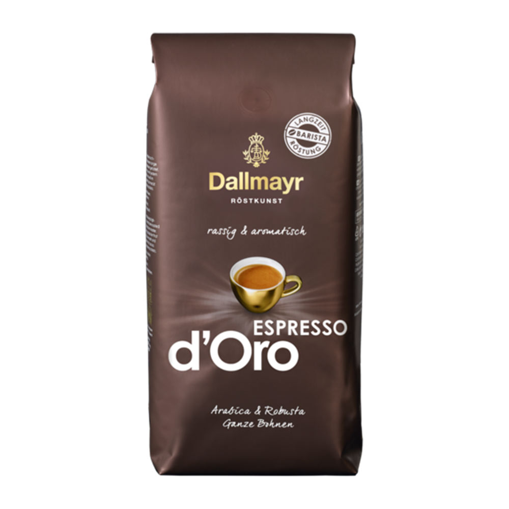 Dallmayr Espresso d'Oro | Coffee Beans | 1 kg | Café du Jour