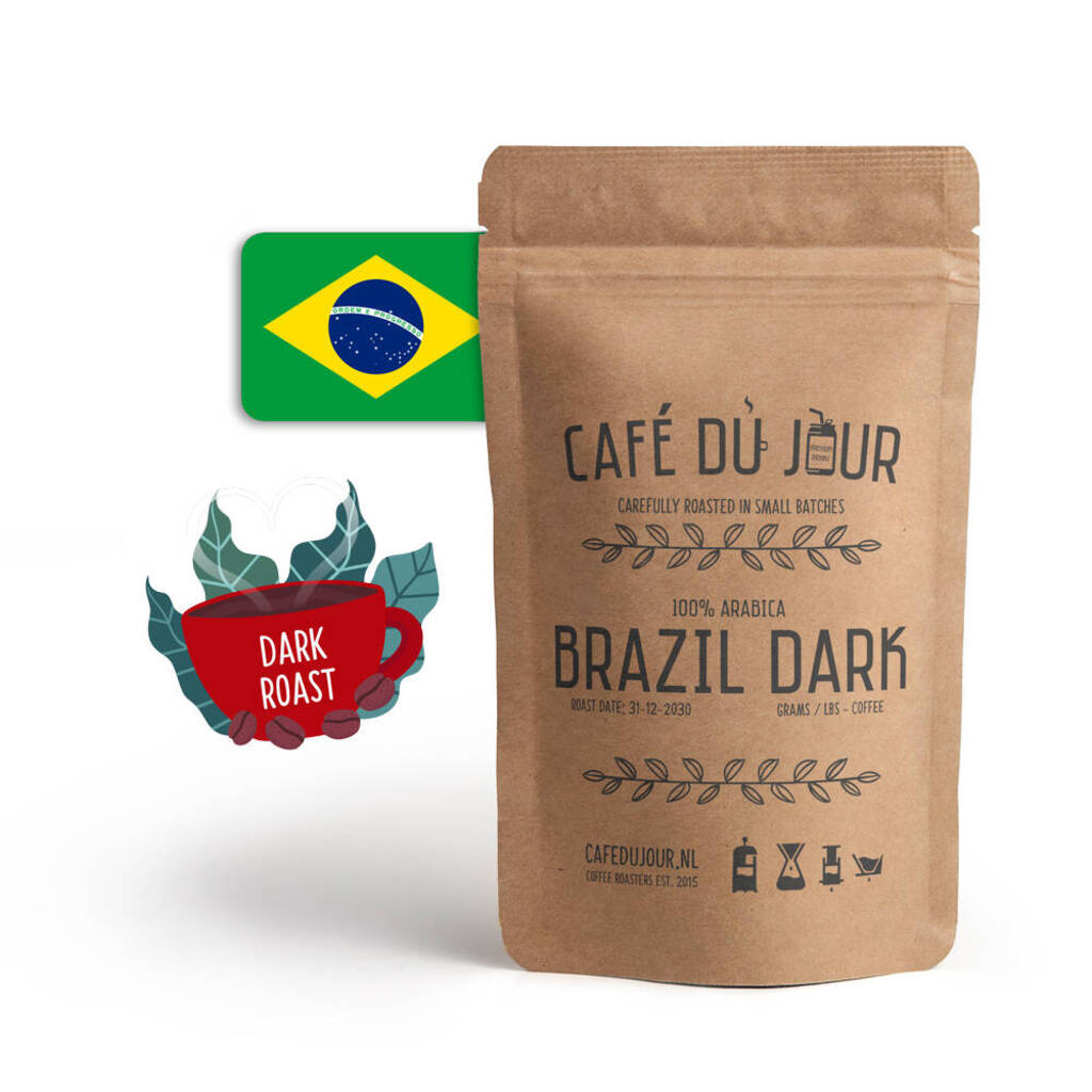 Café du Jour Dark Roast Brazil