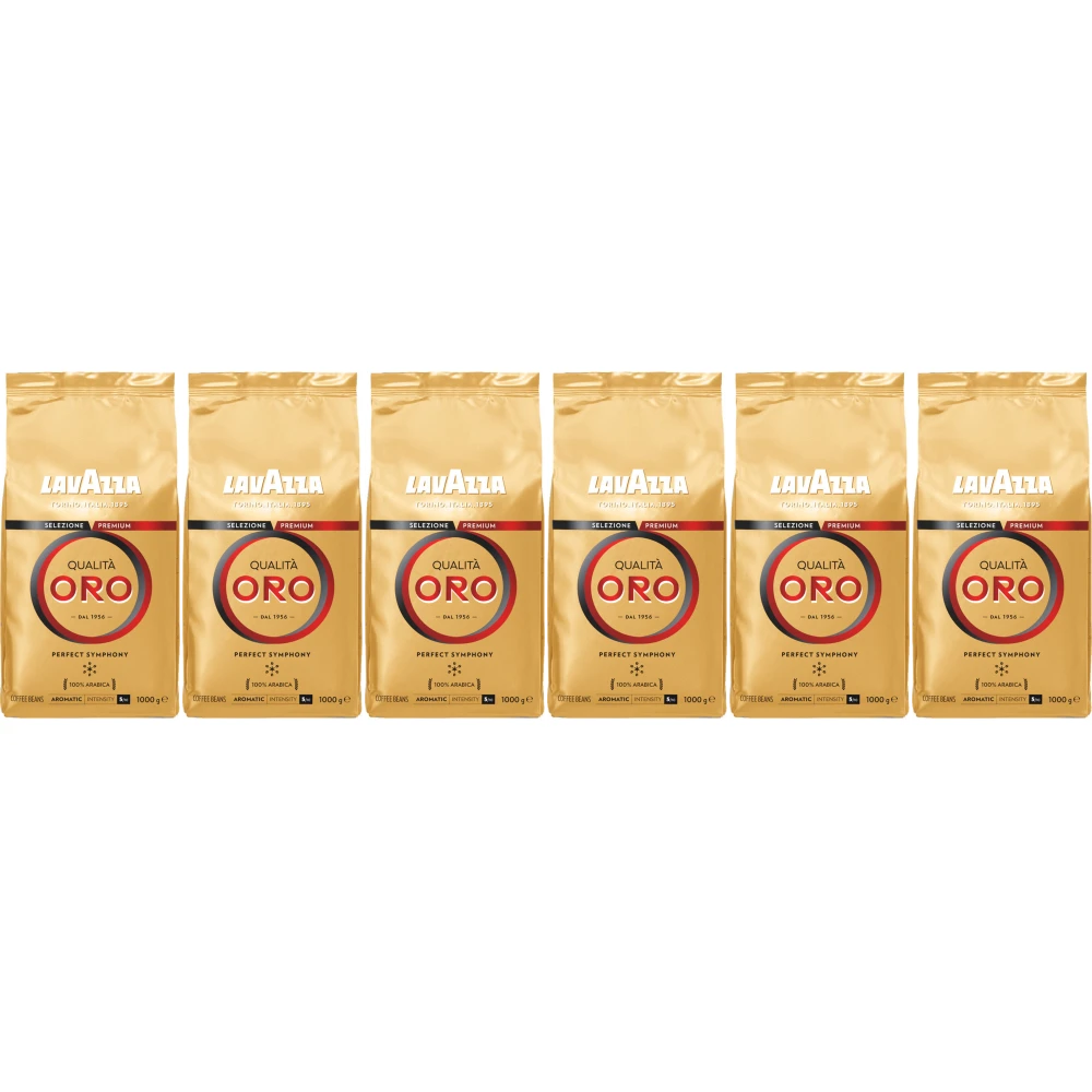 Lavazza Qualità Oro - Coffee beans - 6 x 1 kilo