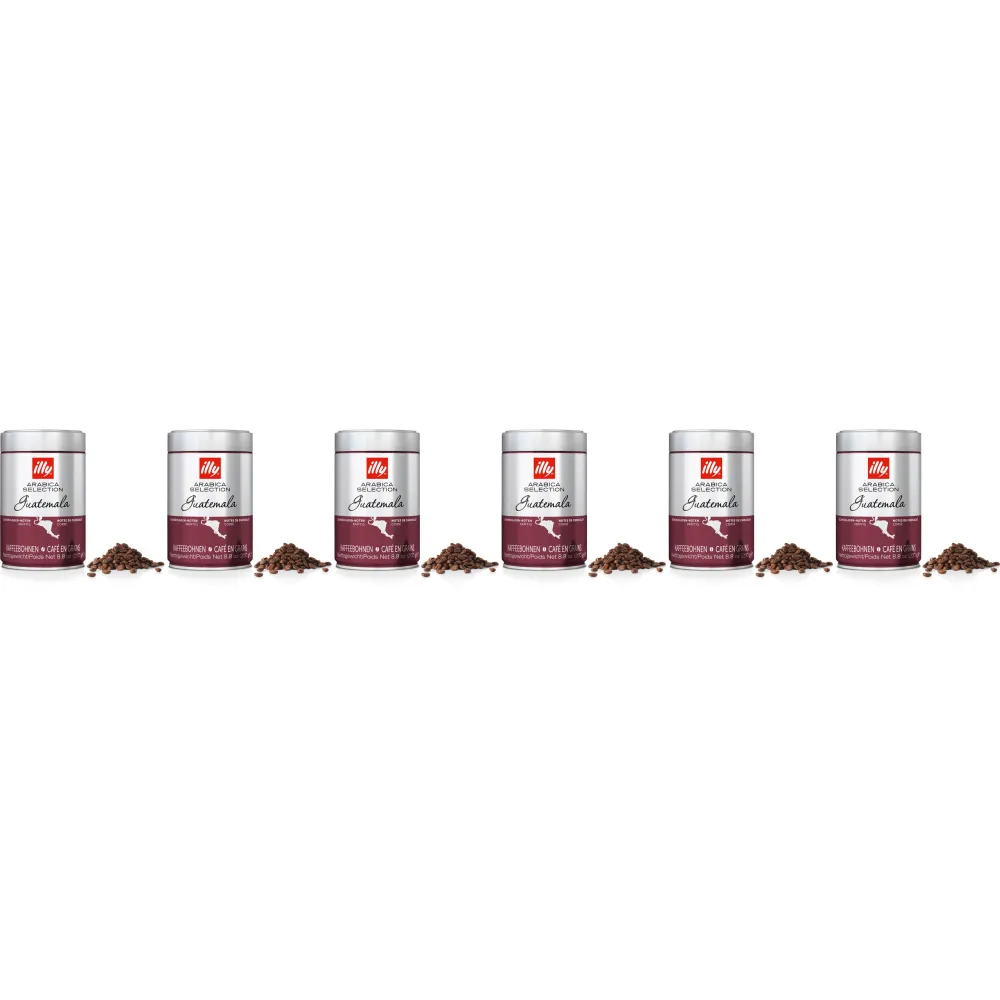 illy Arabica Selection Guatemala - coffee beans - 6 x 250 grams
