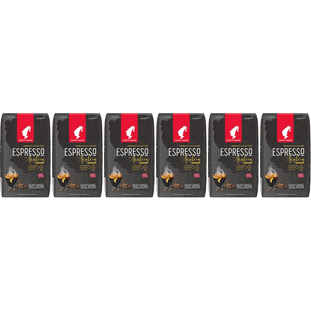 Julius Meinl Espresso Premium Collection - coffee beans - 6 x 1 kilo
