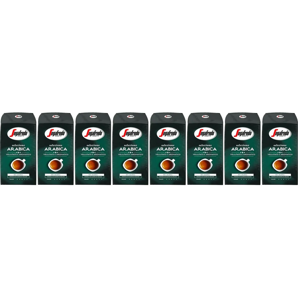 Segafredo Selezione 100% Arabica - coffee beans - 8 x 1 kilo
