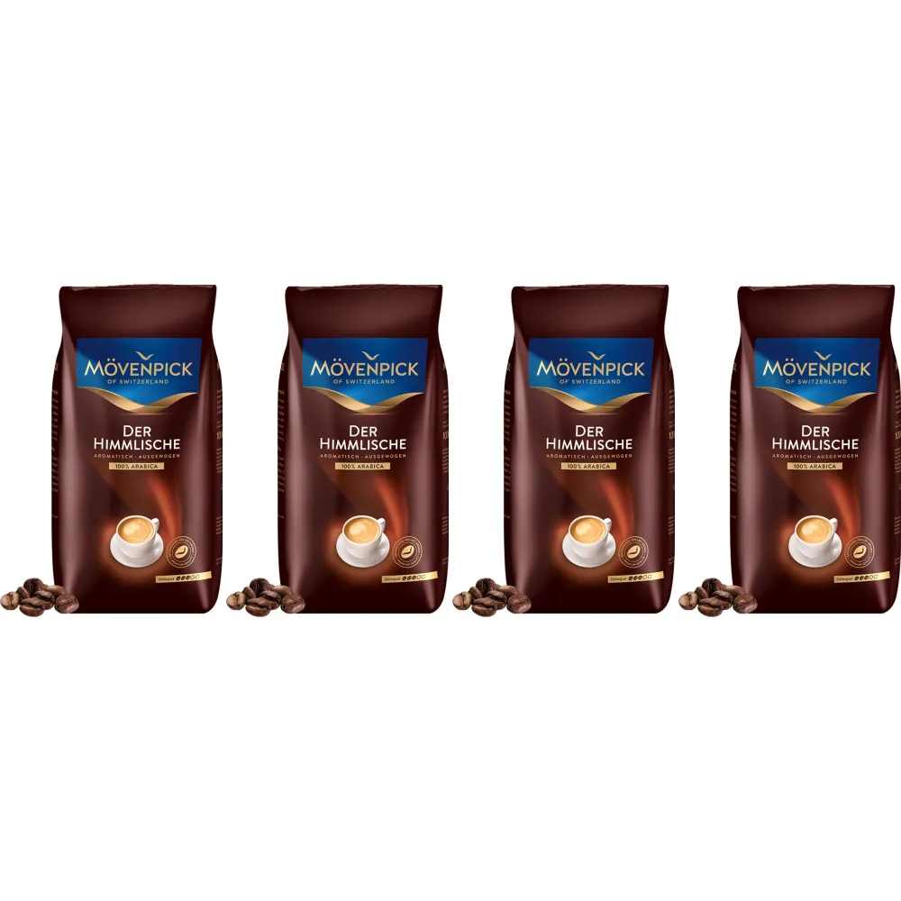 Mövenpick Der Himmlische - coffee beans - 4 x 1 kilo