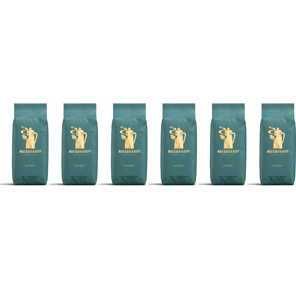 Caffè Hausbrandt Trieste - coffee beans - 6 x 1 kilo