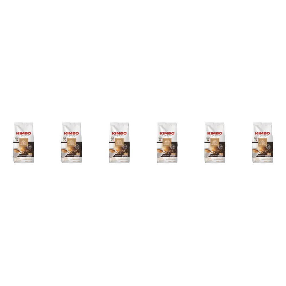 Kimbo Dolce Crema - coffee beans - 6 x 1 kilo