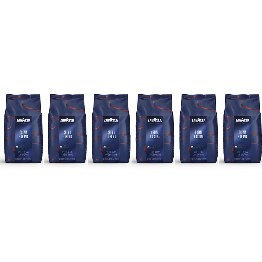 Lavazza Blue Line Crema e Aroma - coffee beans - 6 x 1 kilo