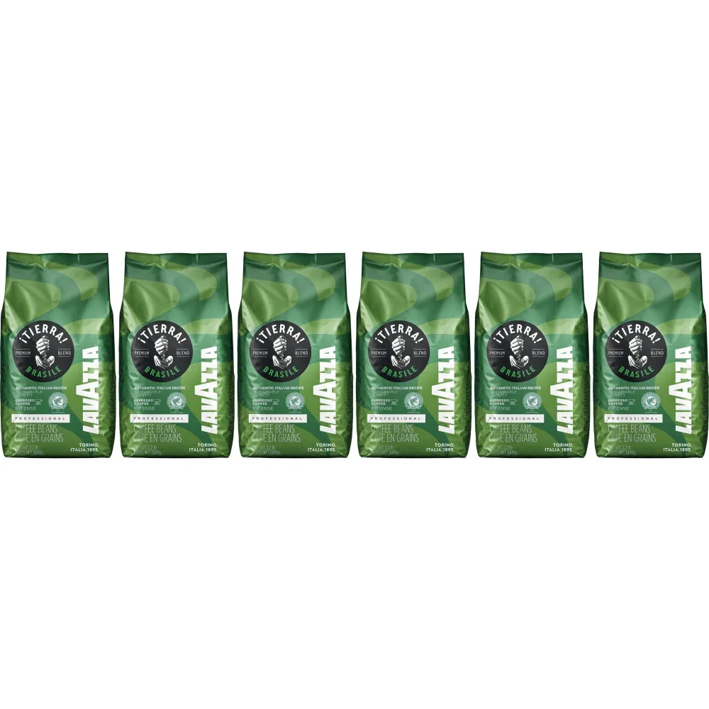 Lavazza ¡Tierra! Brasile - coffee beans - 6 x 1 kilo