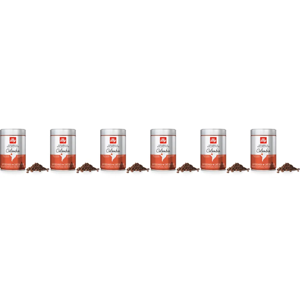illy - Arabica Selection Colombia - 6 x coffee beans - 250g