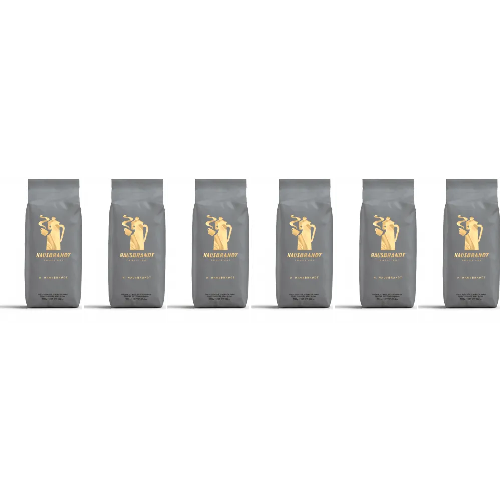 Hausbrandt H. Hausbrandt - Coffee beans - 6 x 1 kilo