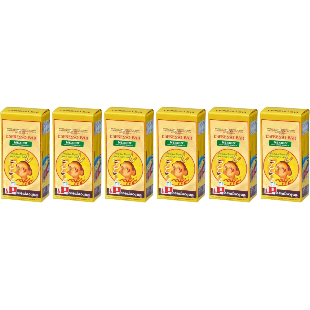 Passalacqua Mexico - coffee beans - 6 x 1 kilo