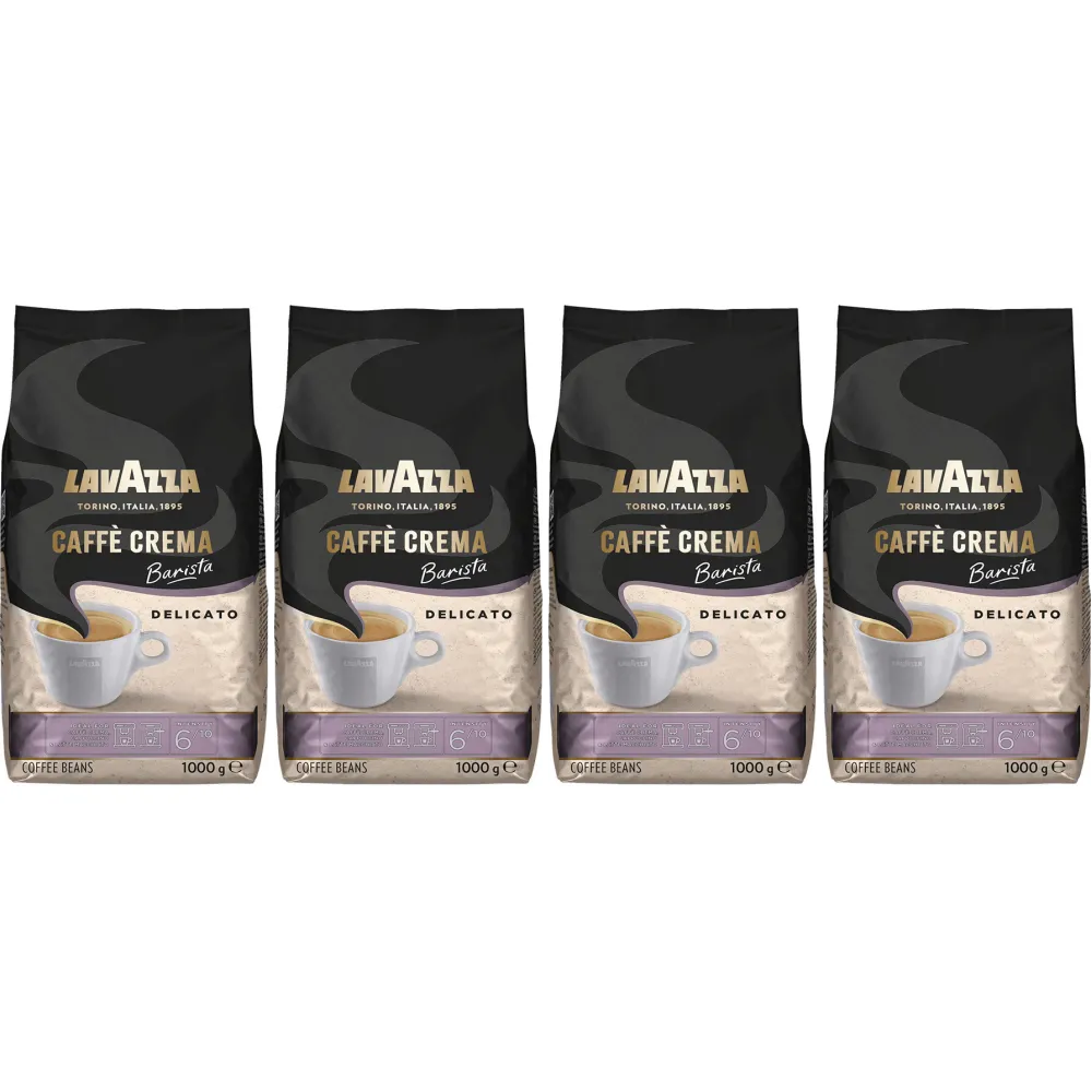 Lavazza Caffè Crema Barista Delicato - coffee beans - 4 x 1 kilo