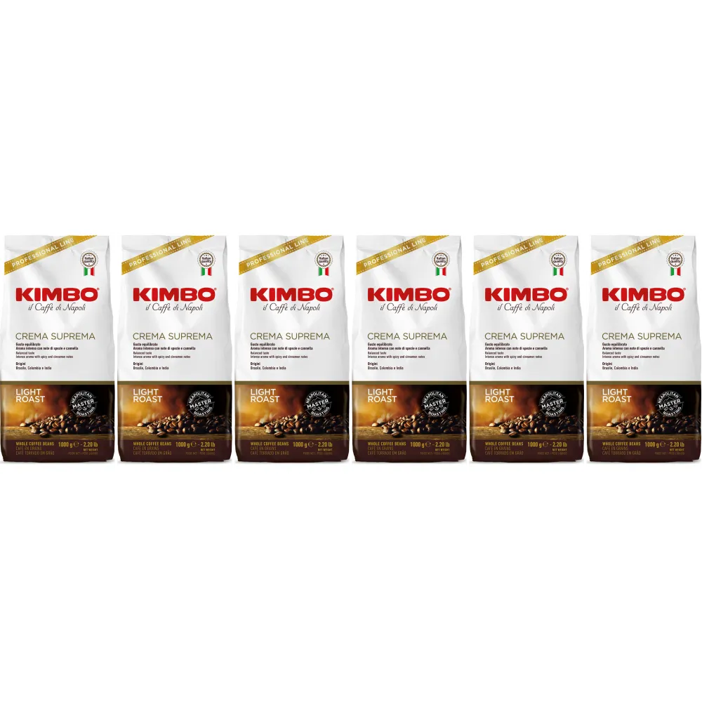 Kimbo Crema Suprema - coffee beans - 6 x 1 kilo