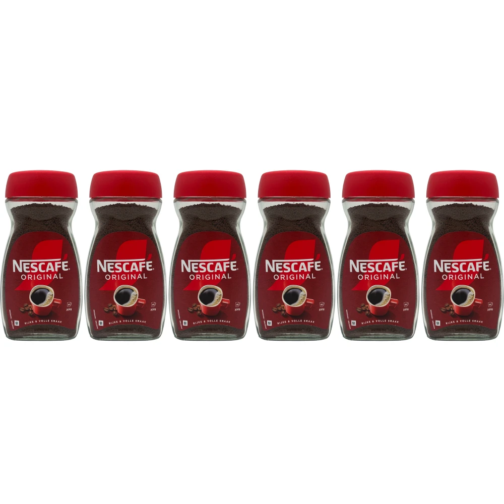 Nescafé Original - instant coffee - 6 x 200 grams