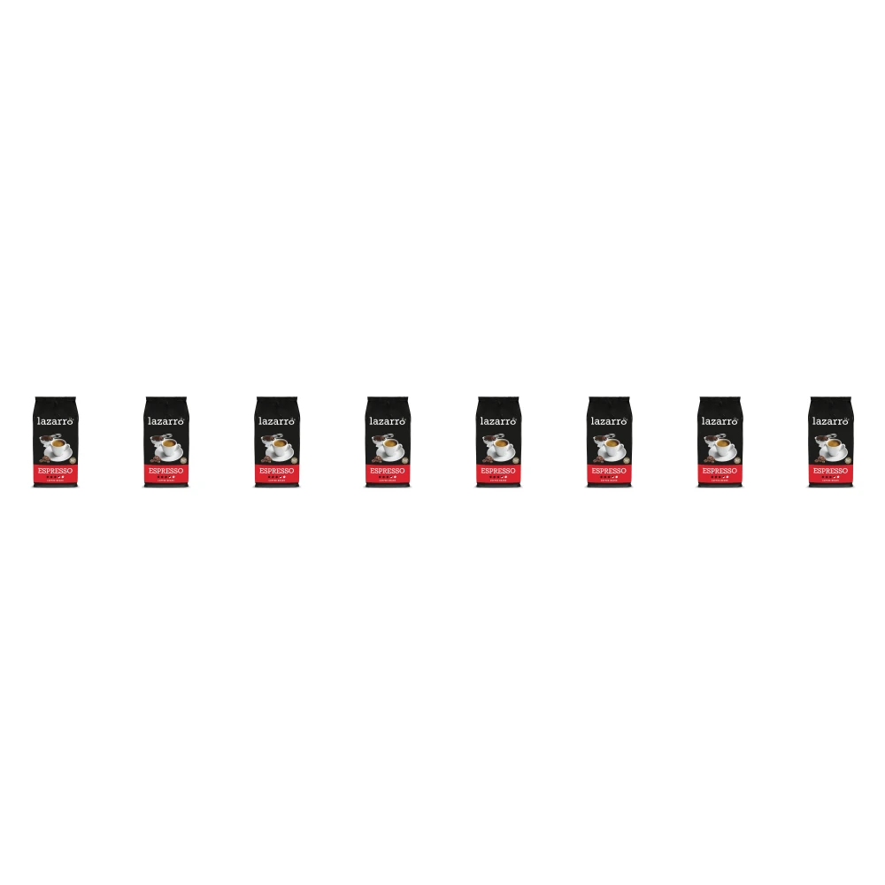 Lazarro Espresso - coffee beans - 8 x 1 kg