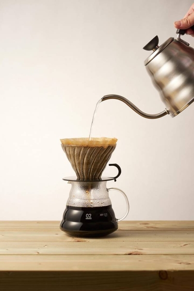 Hario V60 dripper - glass black size 02