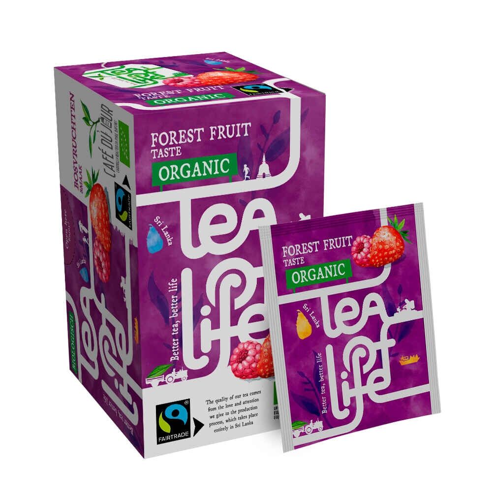 Forest Fruit - Organic & Fairtrade - Tea of Life - 25 tea bags