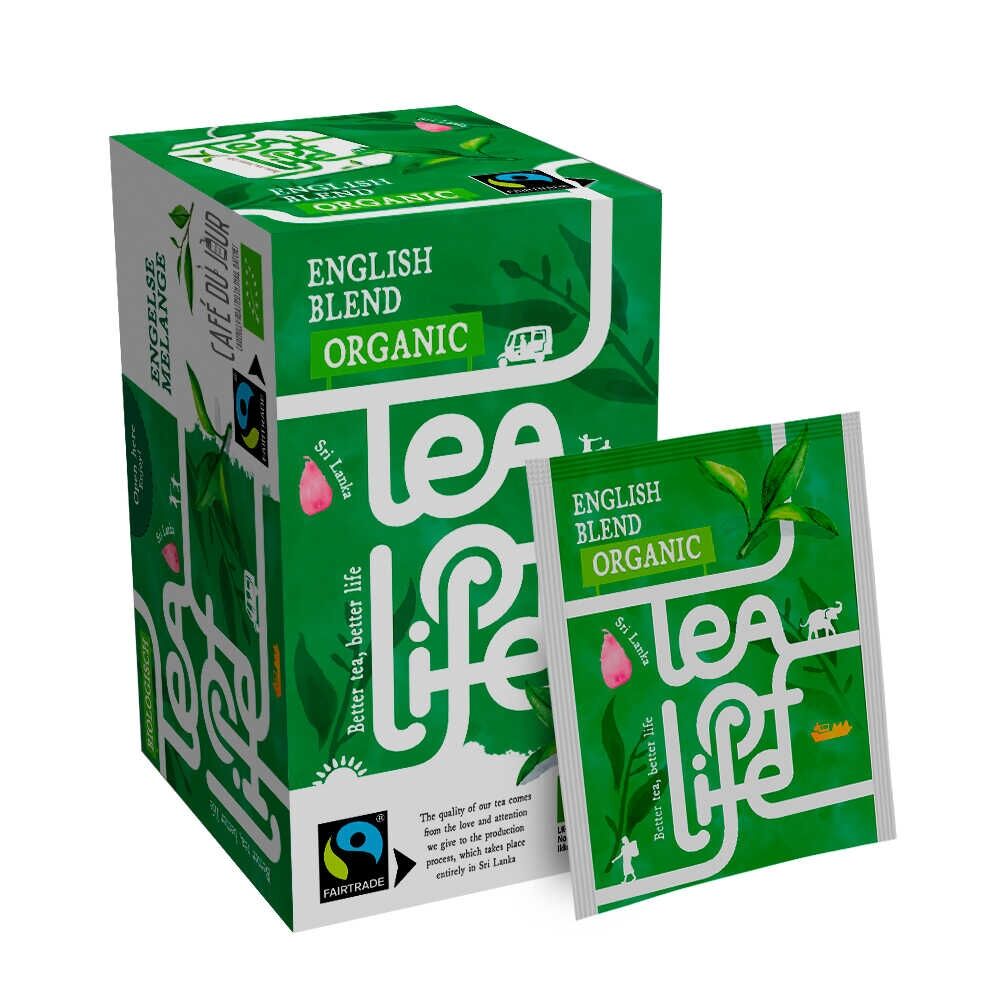 English Blend - Organic & Fairtrade - Tea of Life - 25 tea bags
