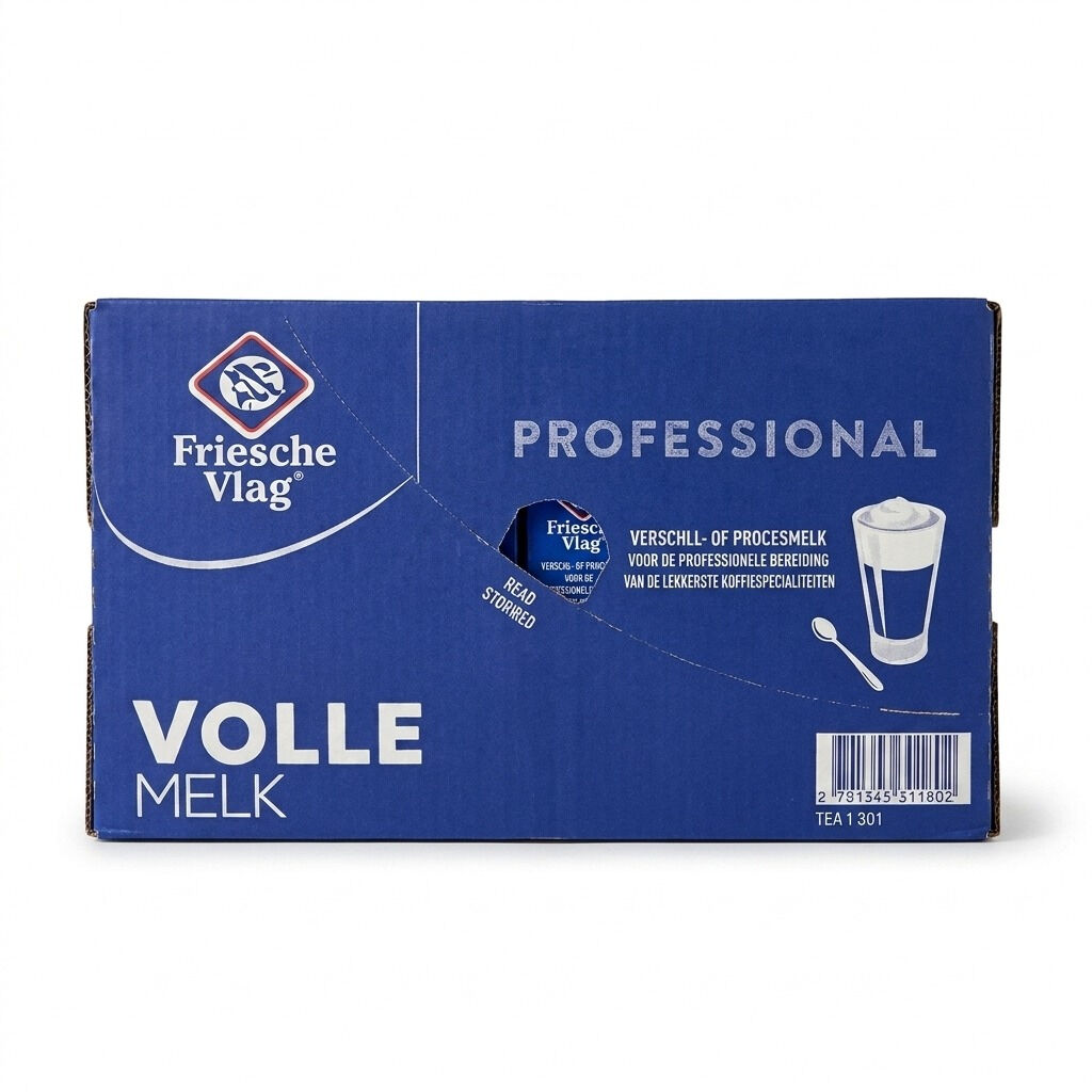 Friesche Vlag Lang Lekker whole milk - box 12 x 1 litre