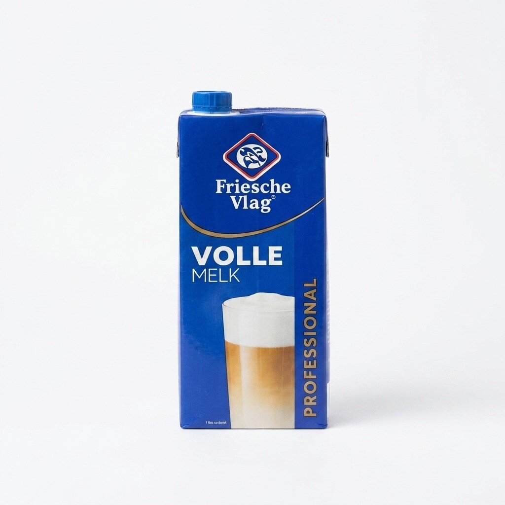 Friesche Vlag Lang Lekker whole milk - box 12 x 1 litre