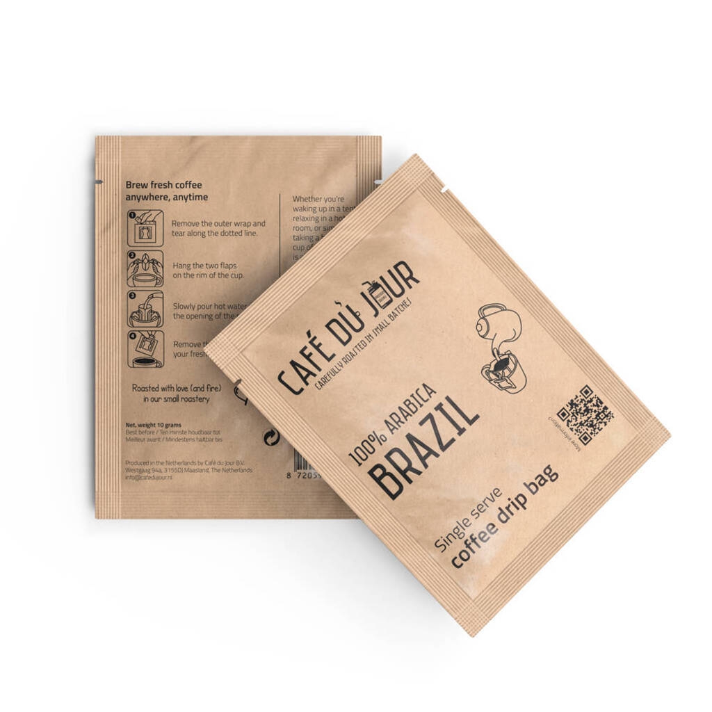 Brazil - Single Serve Coffee Drip Bags - 14 pieces