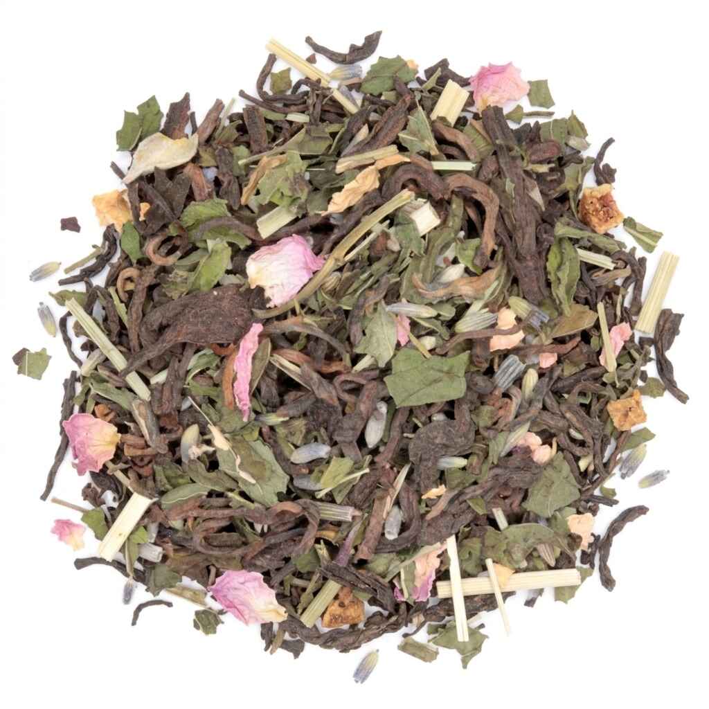 Pu Erh & Mint - Pu-Erh tea 100 grams - Café du Jour loose tea