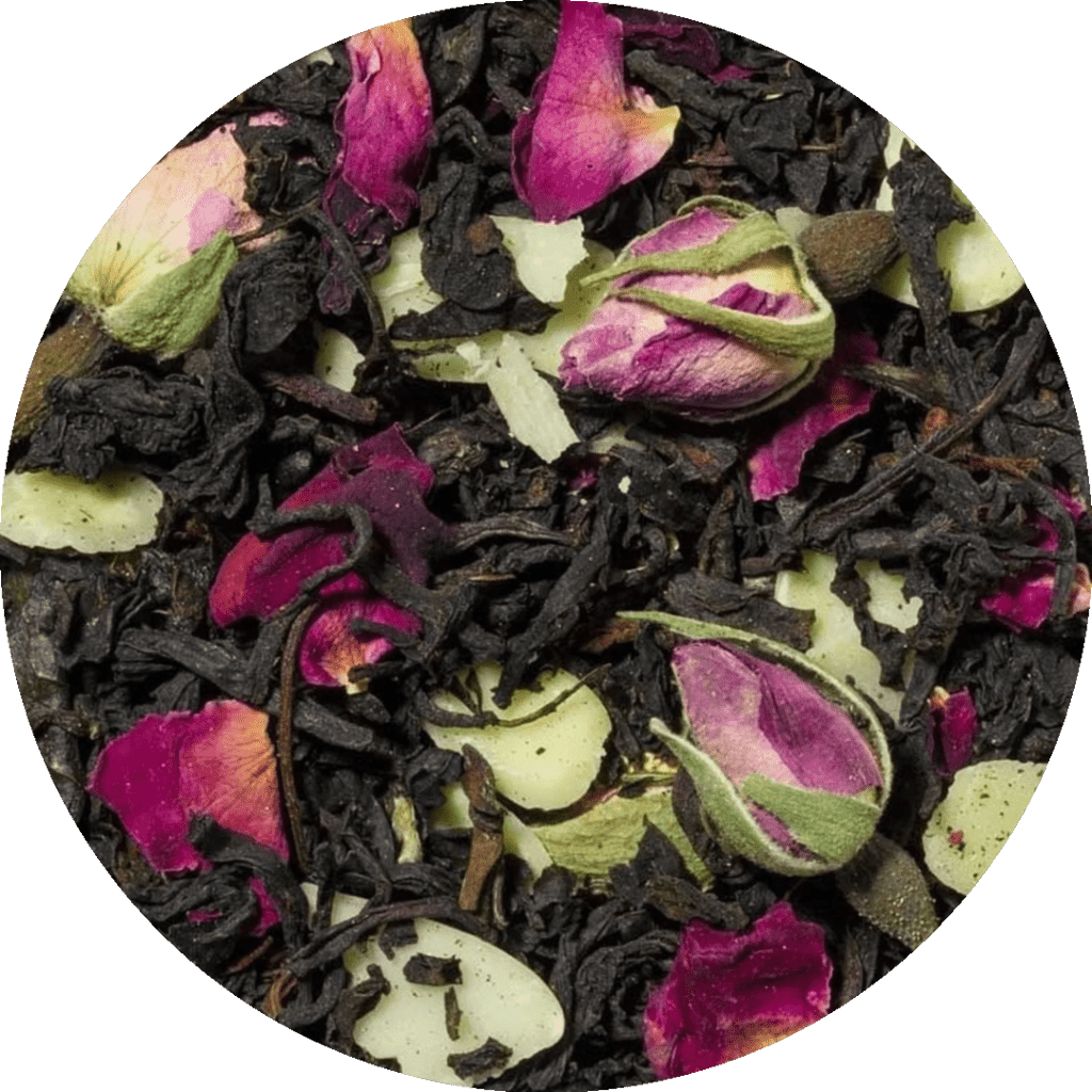 Marzipan Rose - Black tea 100 grams - Café du Jour loose tea