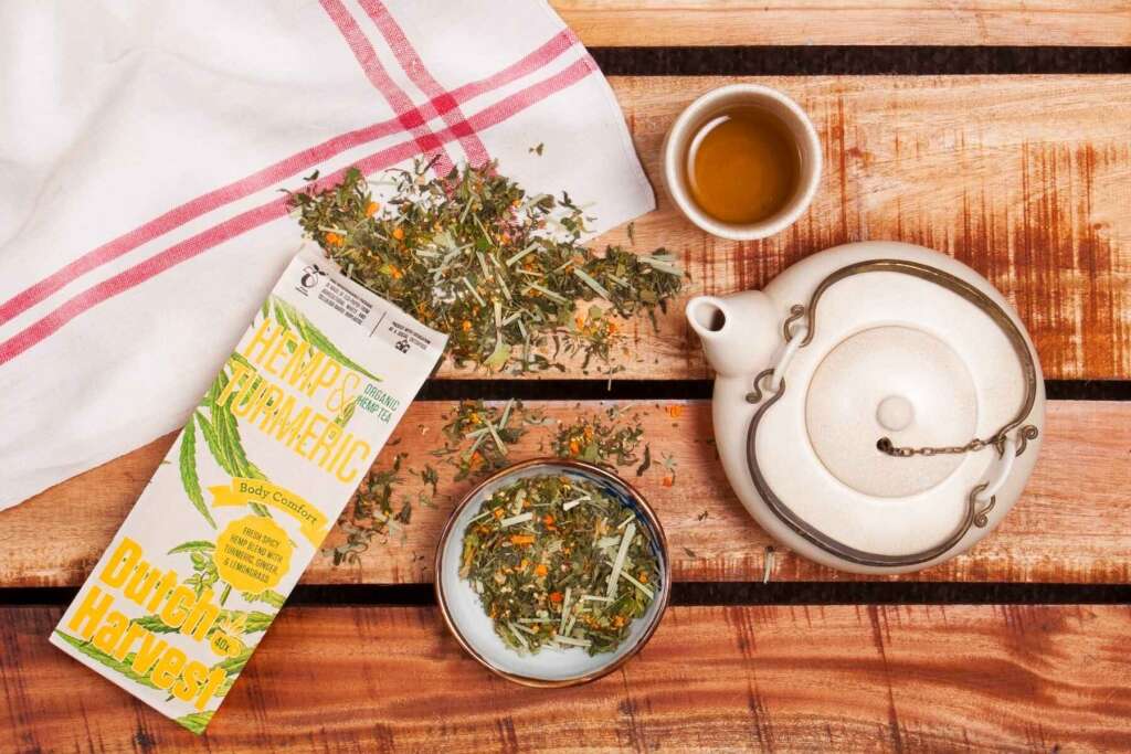 Hemp & Turmeric - Hemp & Turmeric Tea 50g - Dutch Harvest Loose Tea