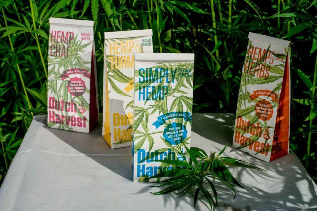 Hemp & Herbs - Hemp & Herbal Tea Blend 40 grams - Dutch Harvest loose tea