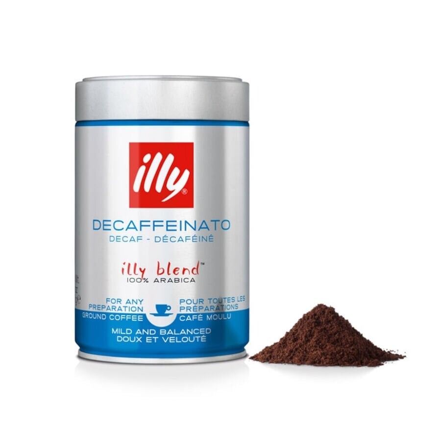 Illy Decaffeinato - ground coffee - 250 grams