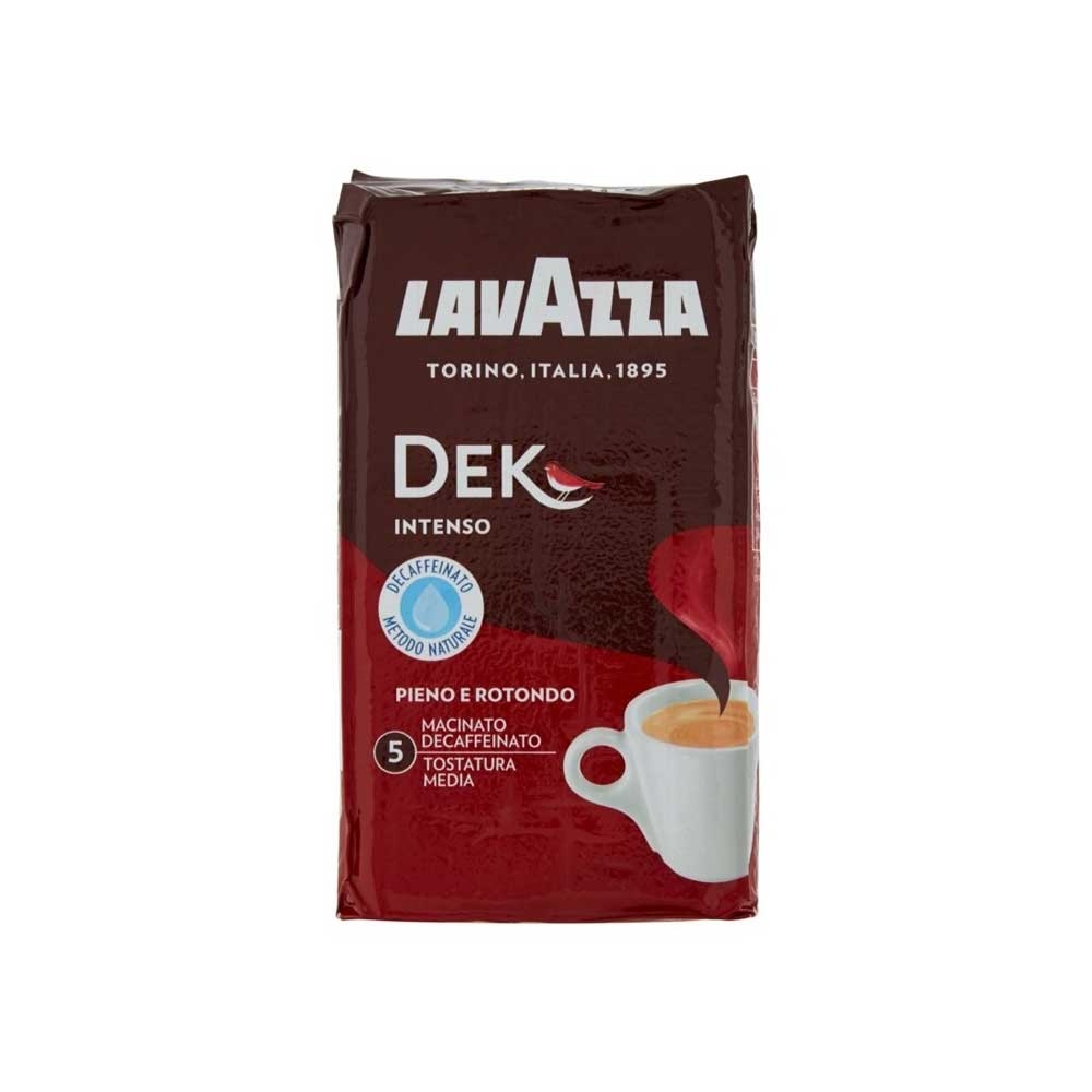 Lavazza DEK Intenso decaffeinated ground coffee - 250 grams