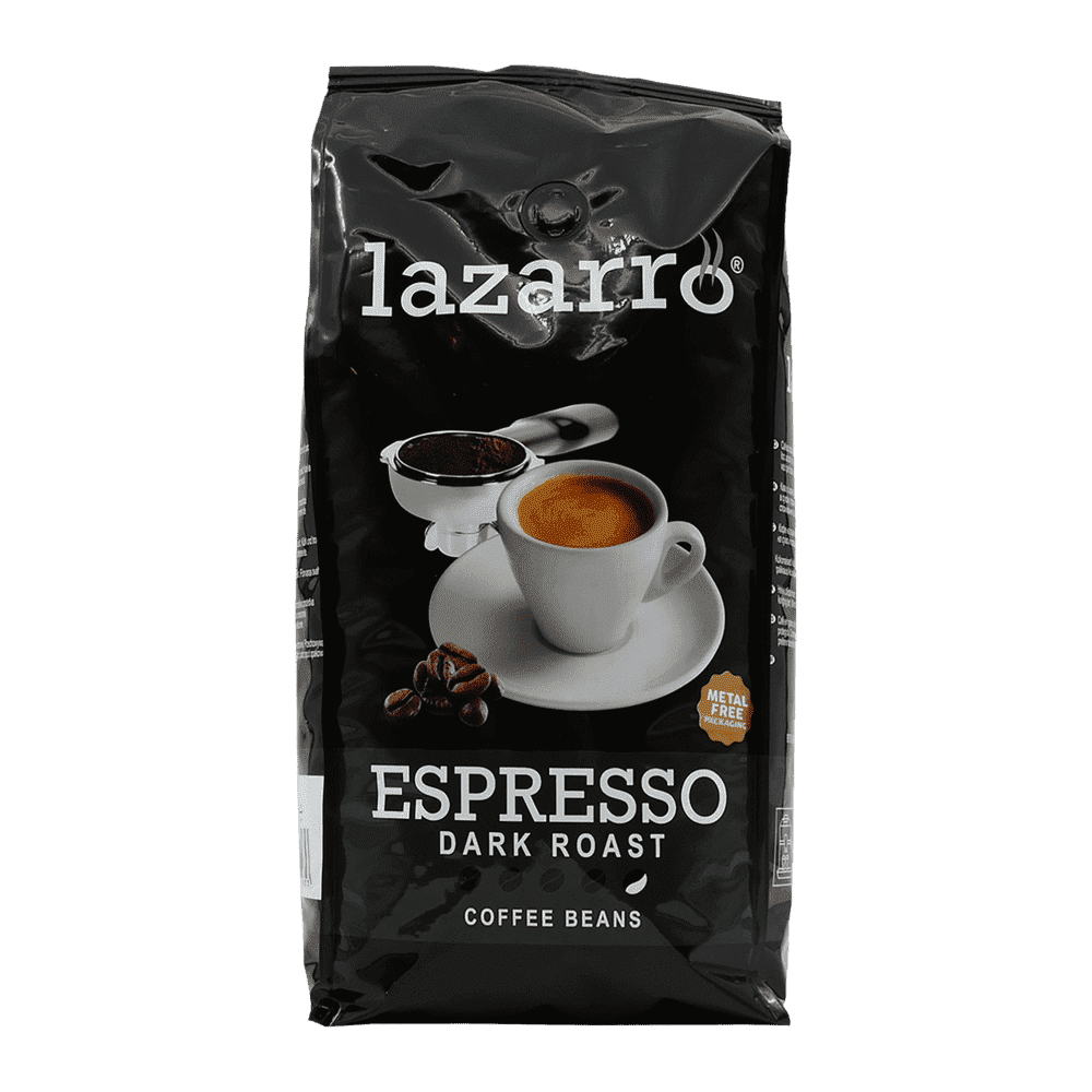 Lazarro espresso dark roast - coffee beans - 1 kilo