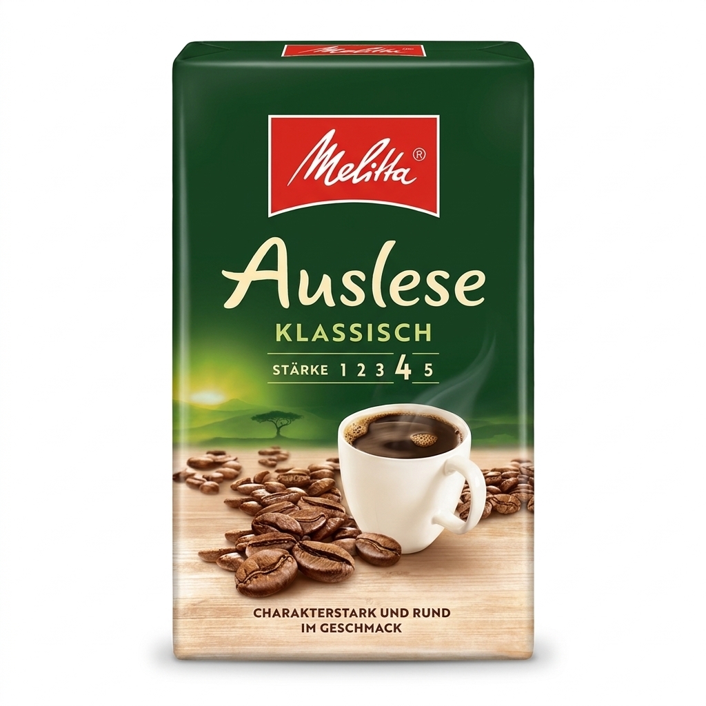 Melitta Auslese Klassisch - ground coffee - 500 grams