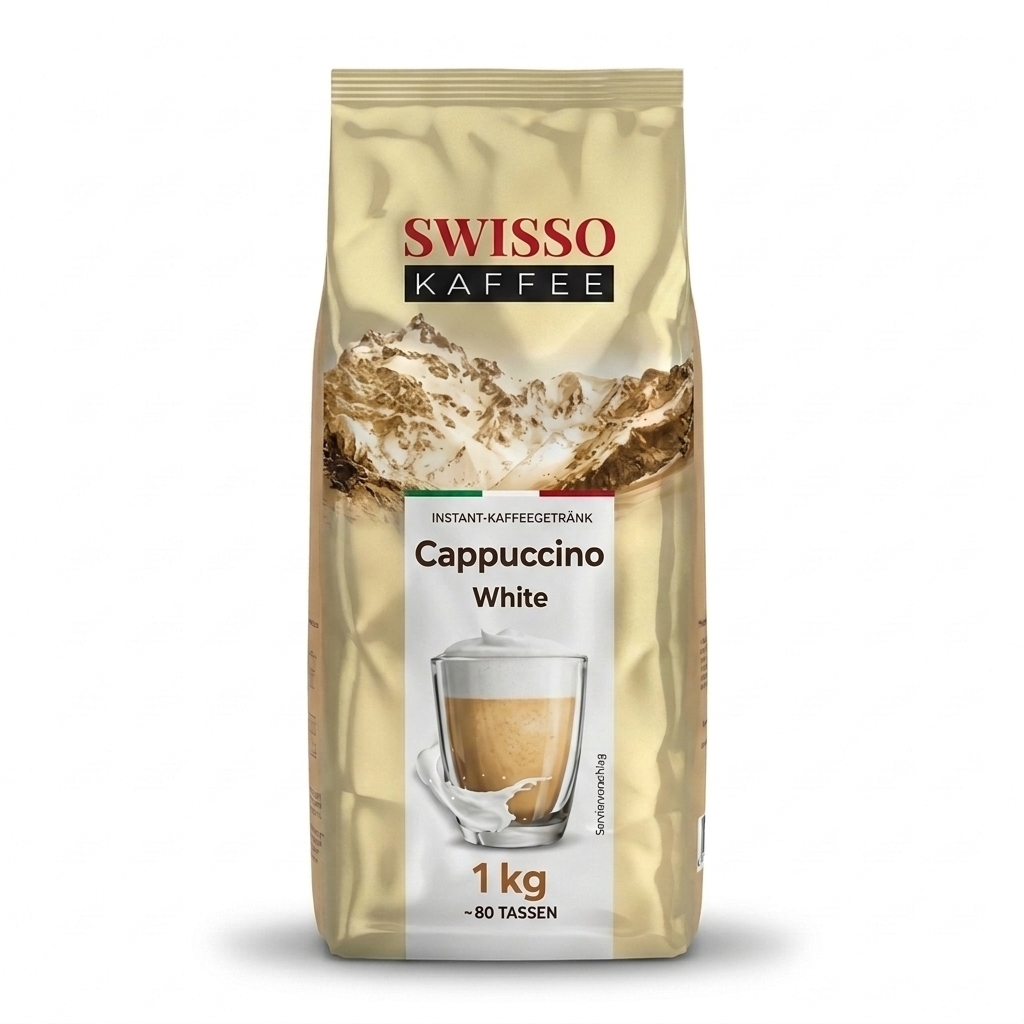 Swisso Kaffee Cappuccino White - instant cappuccino - 1 kilo
