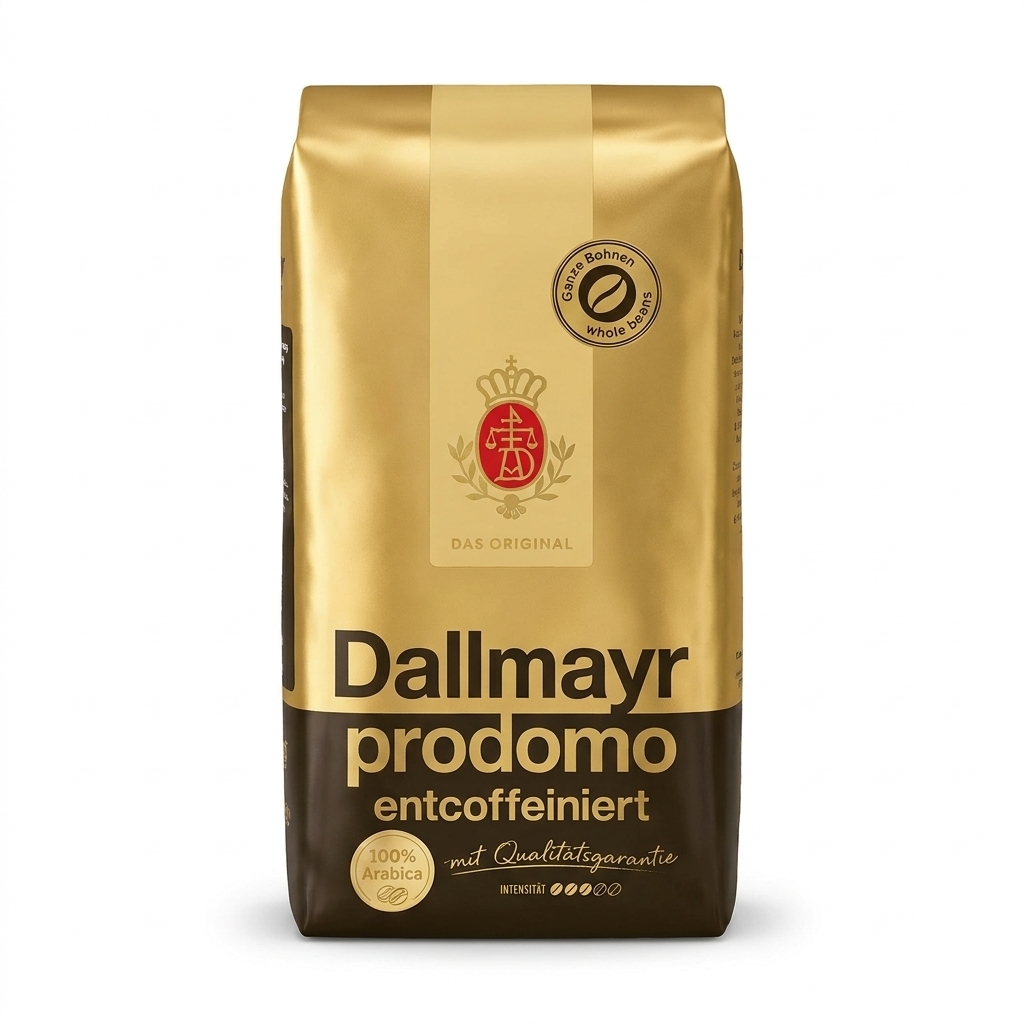 Dallmayr prodomo Decaf - coffee beans - 500 grams