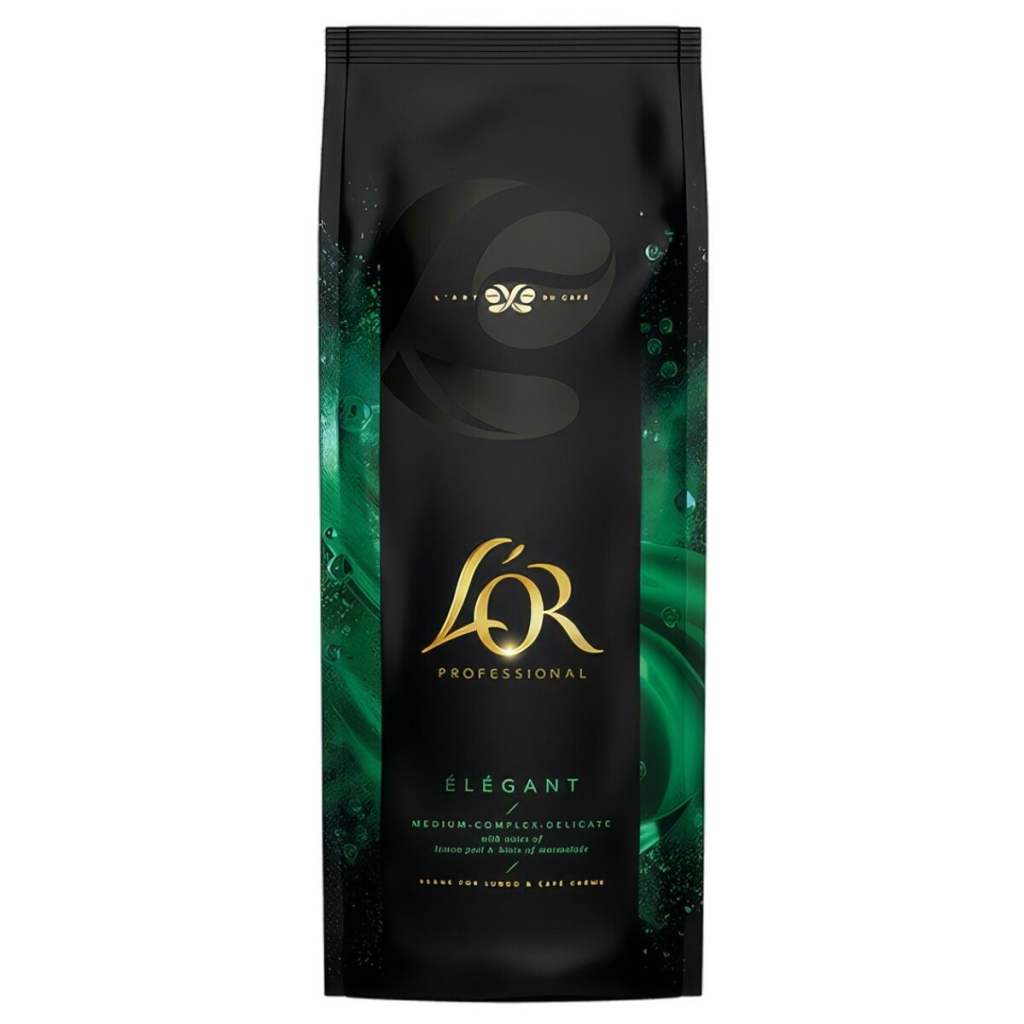 L'OR Espresso Elegant Espresso - Coffee Beans - 1 Kilogram - short best-before date (14/10/2026)