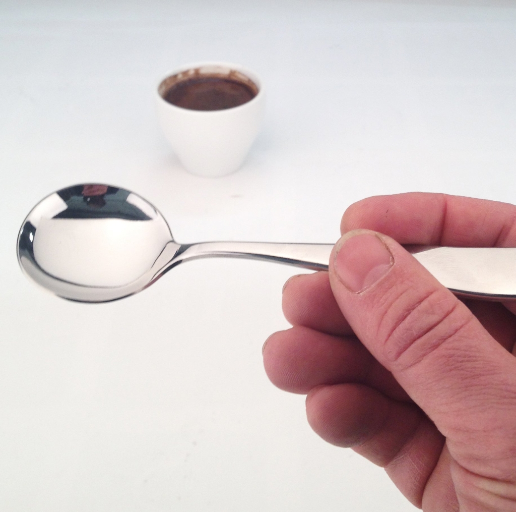 JoeFrex Cupping Spoon - stainless steel coffee tasting spoon - 1 piece