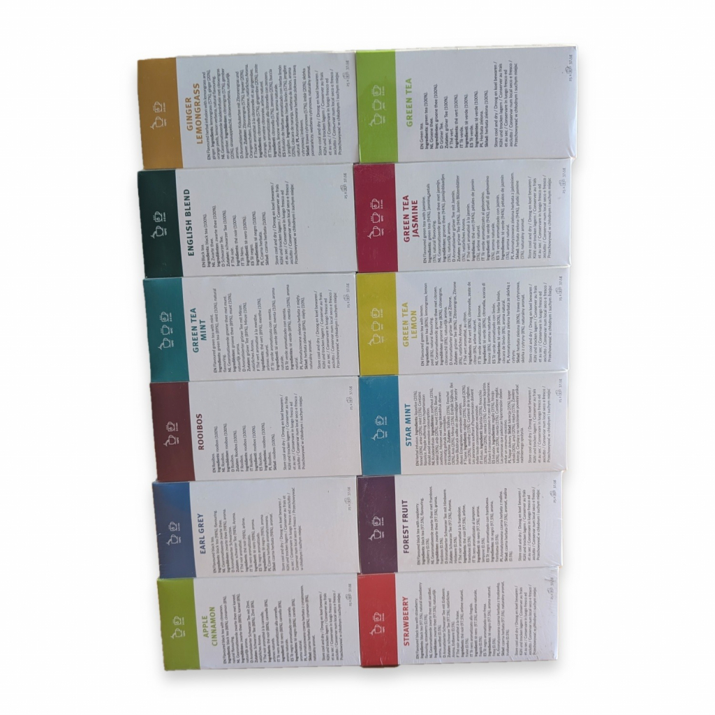 Assortment sleeve - Sunleaf - 12 x 25 tea bags