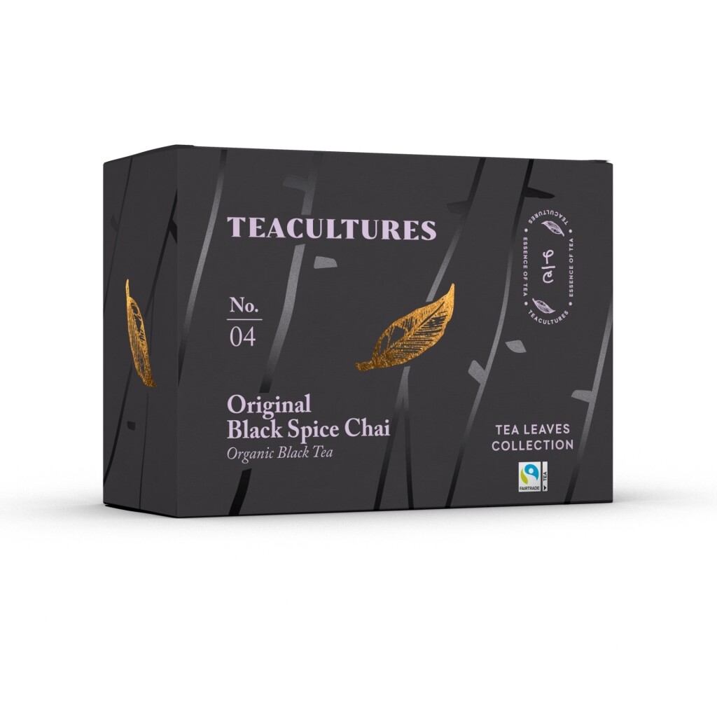 Tea Cultures - Original Black Spiced Chai - 25 tea bags