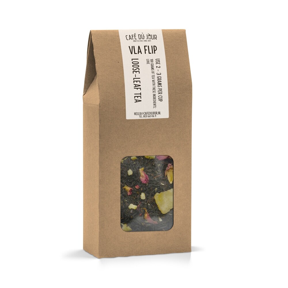 Vla Flip - Black tea 100 grams - Café du Jour loose tea