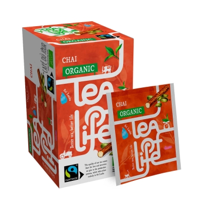 Chai - Organic & Fairtrade - Tea of Life - 25 tea bags