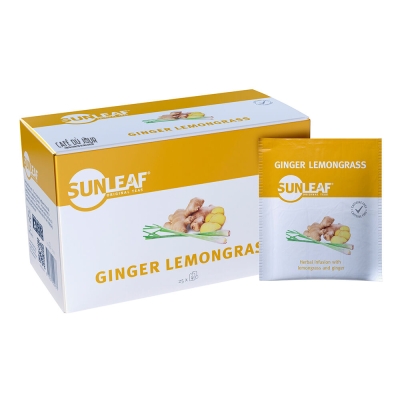 Ginger Lemongrass - Sunleaf - 25 tea bags