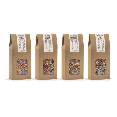 Café du Jour fresh loose tea - Alternative Rooibos - 4 x 100 grams 