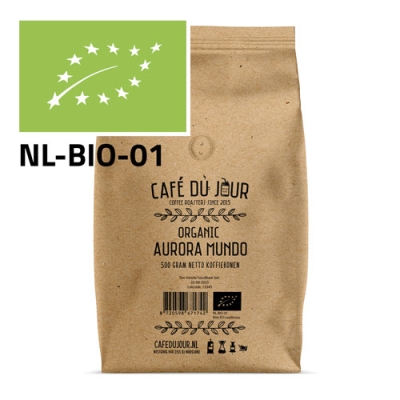 Aurora Mundo - Organic coffee beans - 500 grams