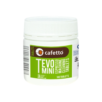 Cafetto Tevo® mini - cleaning tablets for coffee machines (1.5 g) - 100 pieces